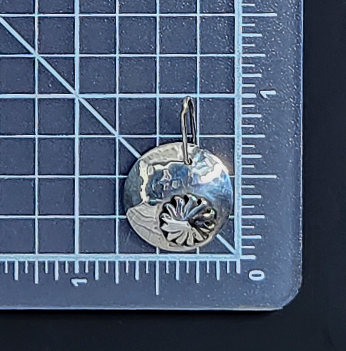 Sterling Silver Celestial Medallion Pendant