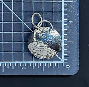 Sterling Silver Celestial Medallion Pendant