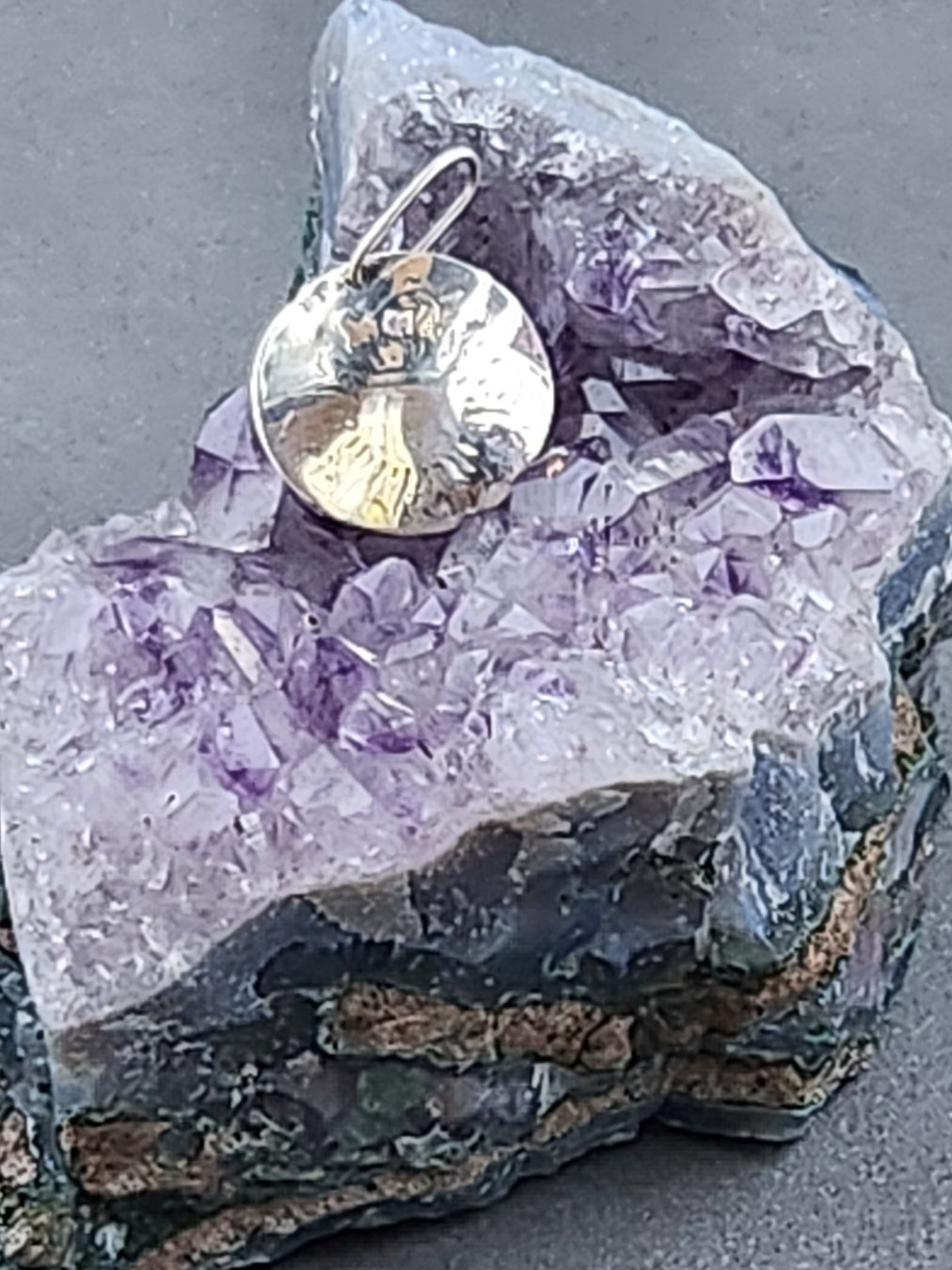 Sterling Silver Celestial Medallion Pendant