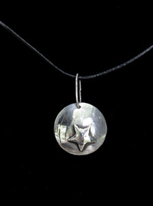 Sterling Silver Celestial Medallion Pendant