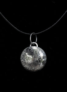 Sterling Silver Celestial Medallion Pendant