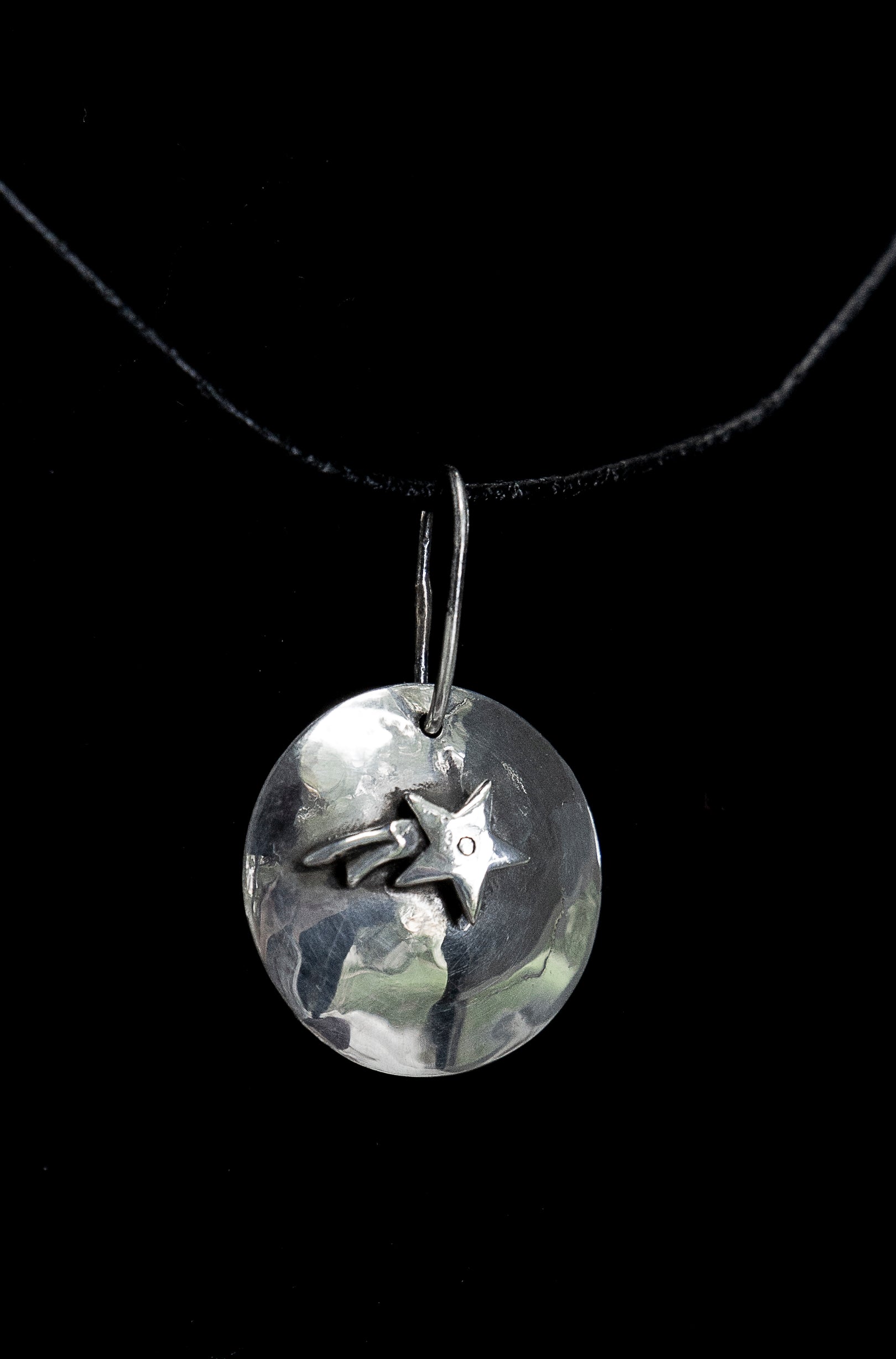 Sterling Silver Celestial Medallion Pendant