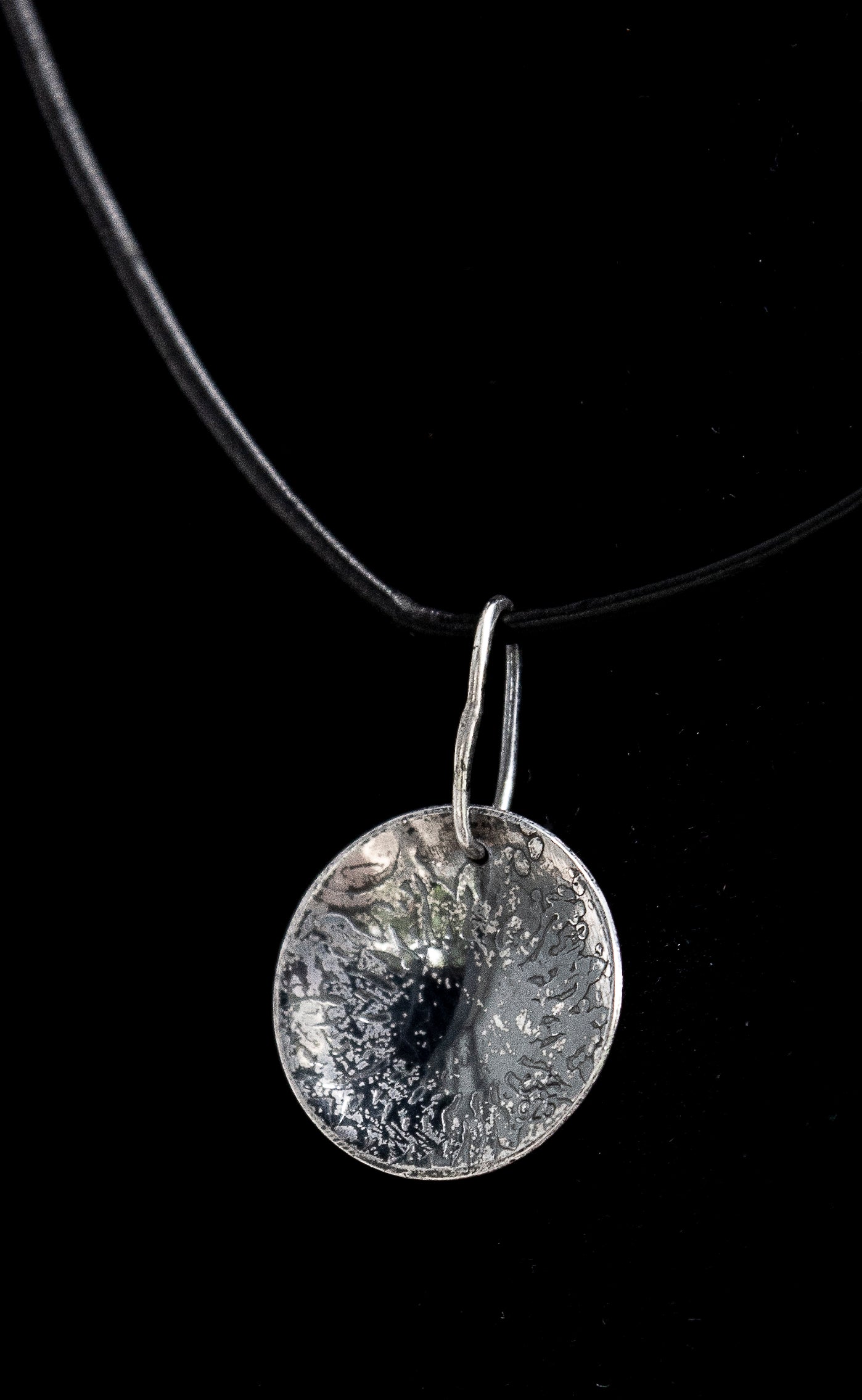 Sterling Silver Celestial Medallion Pendant