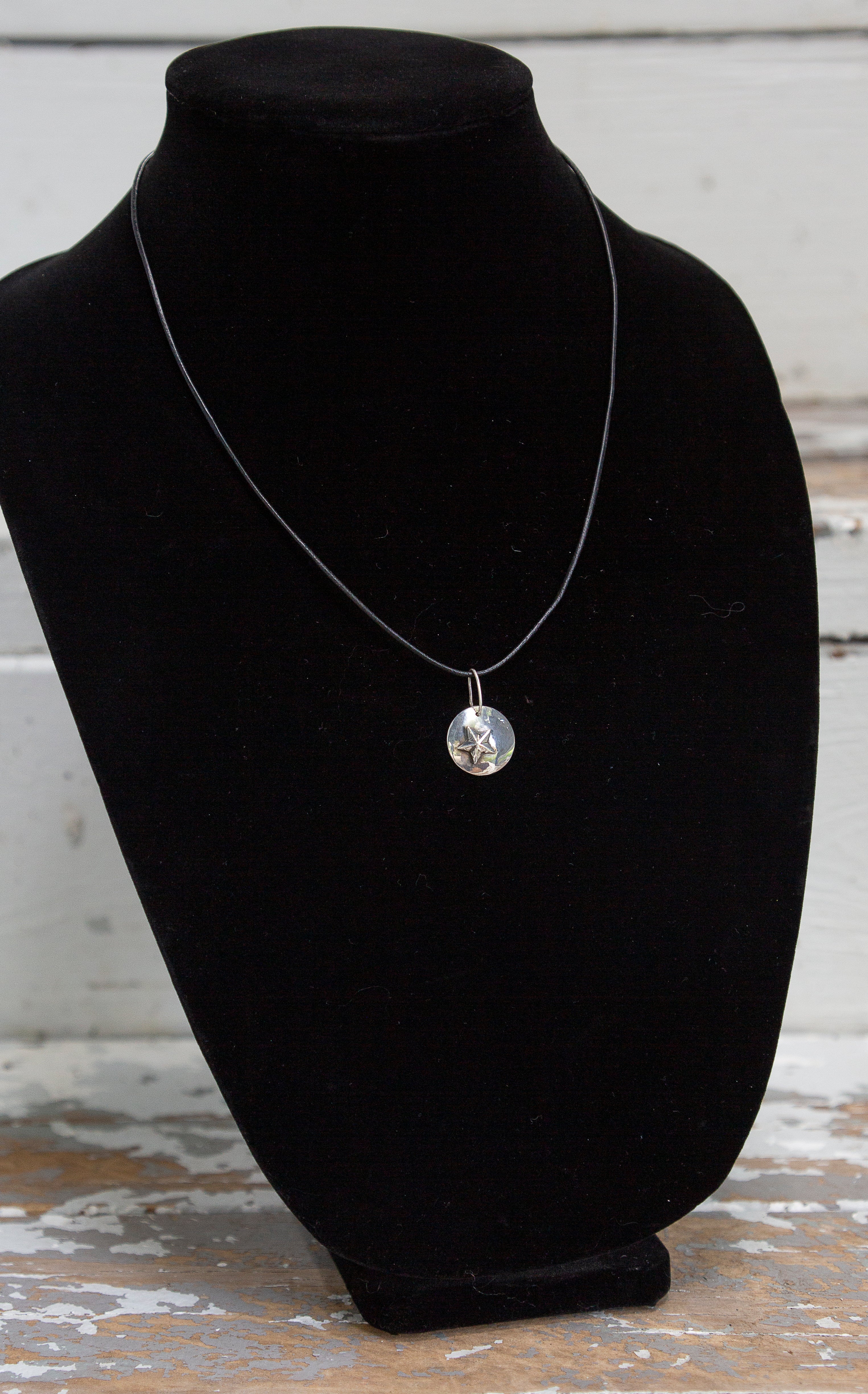 Sterling Silver Celestial Medallion Pendant