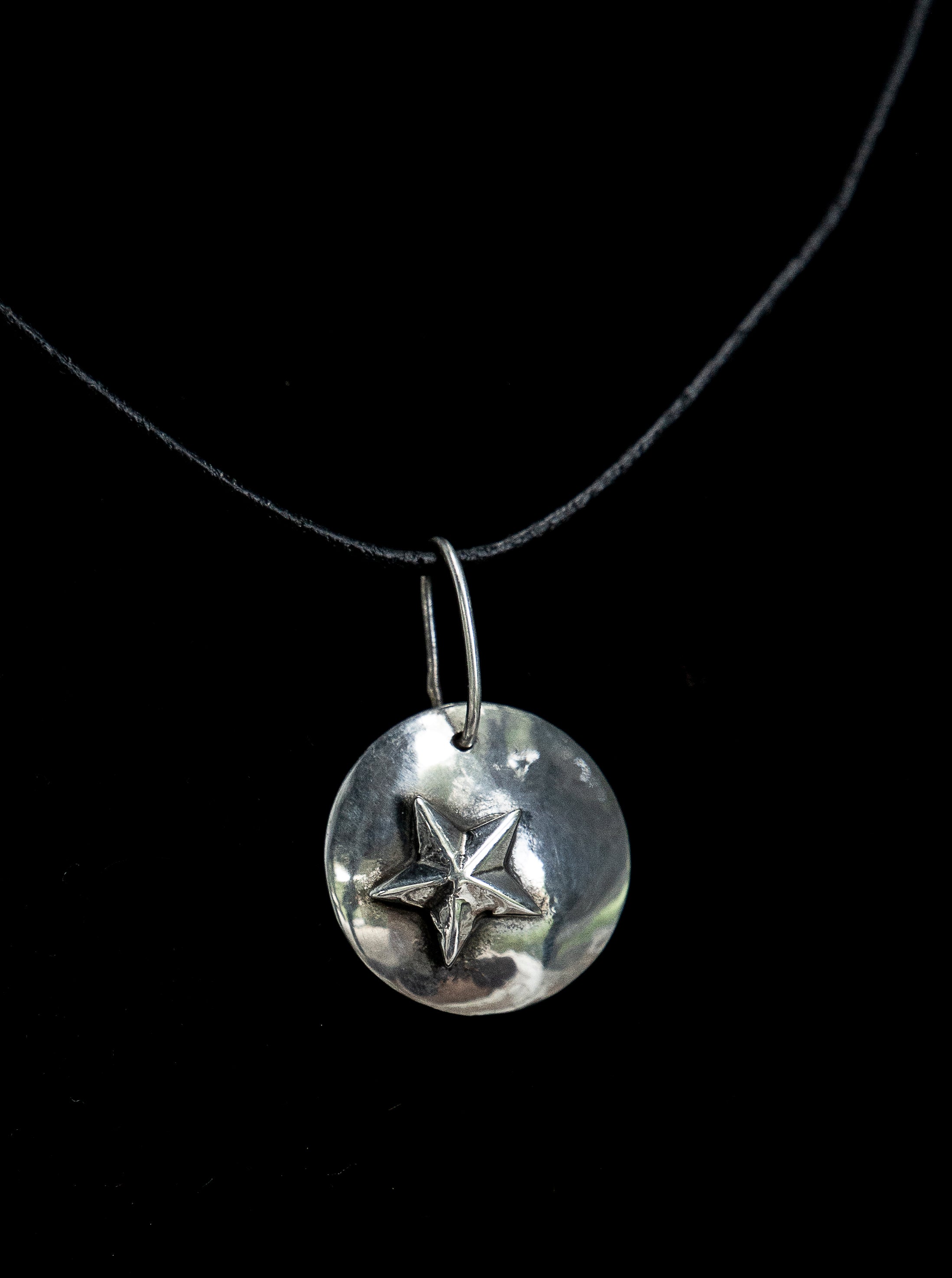 Sterling Silver Celestial Medallion Pendant