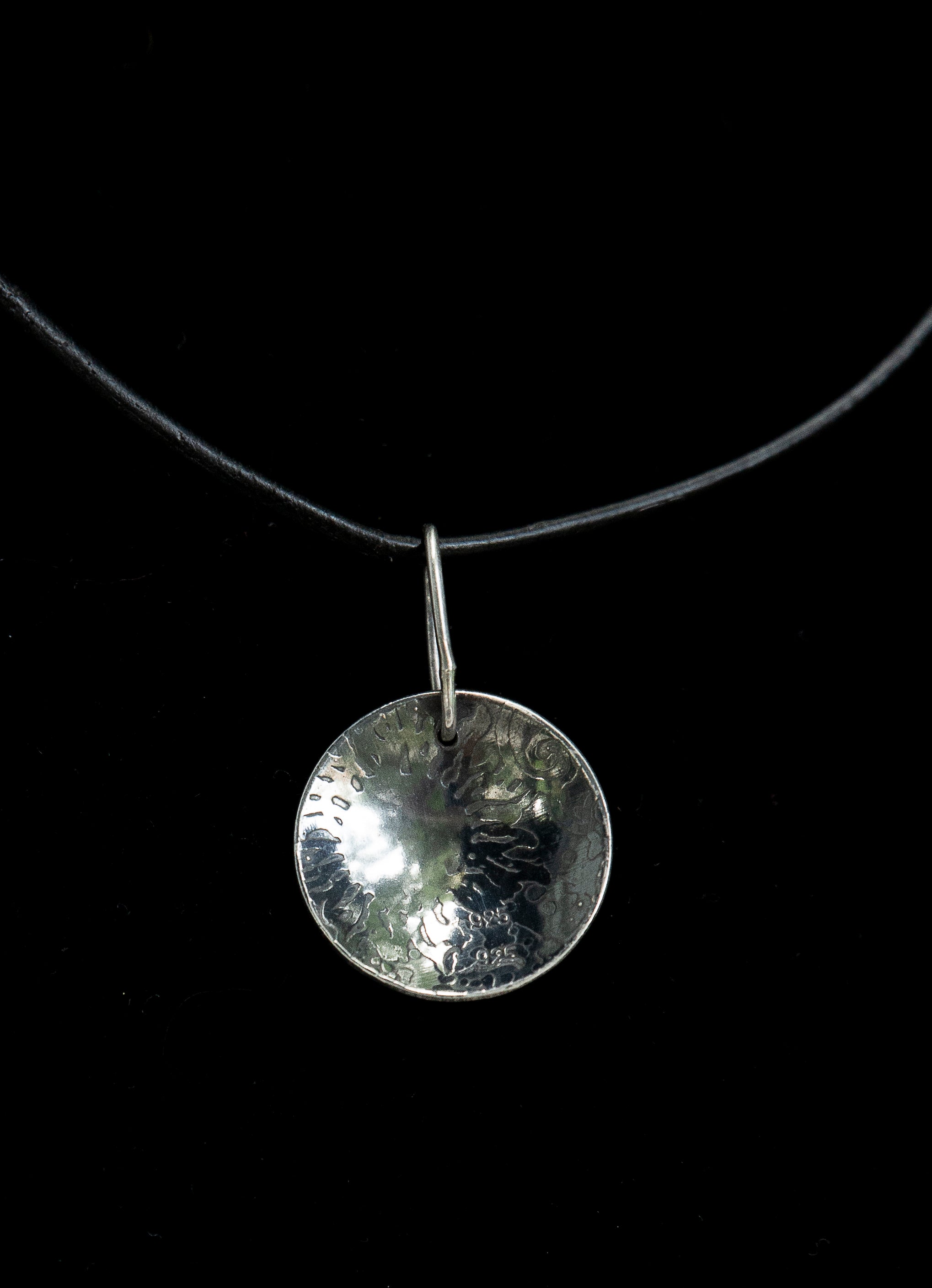 Sterling Silver Celestial Medallion Pendant