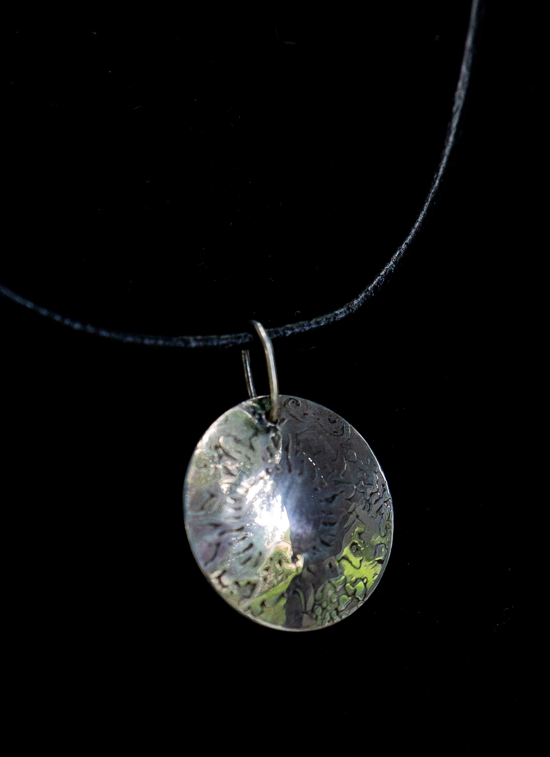 Sterling Silver Celestial Medallion Pendant