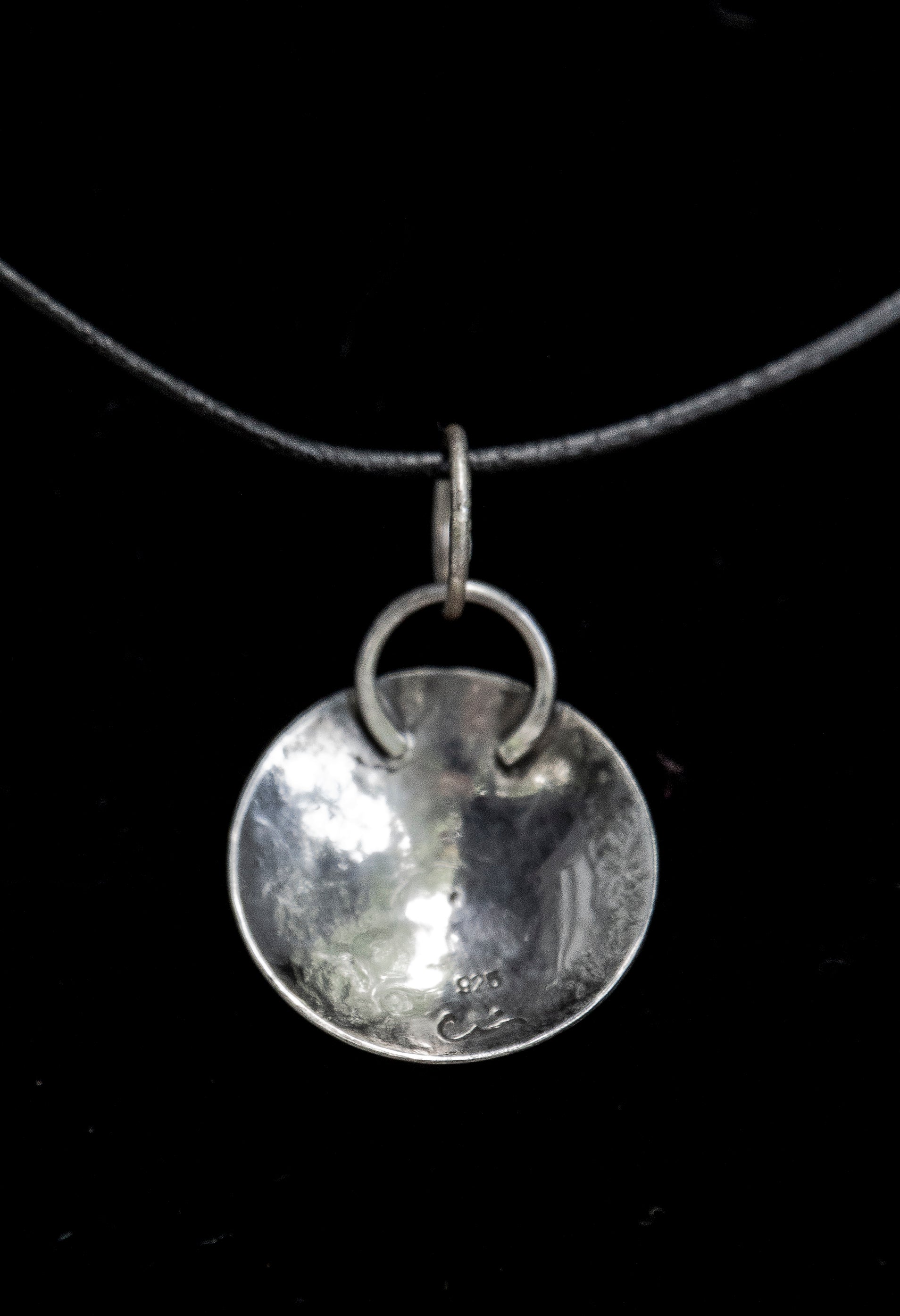 Sterling Silver Celestial Medallion Pendant