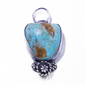 Turquoise Pendant Set in Sterling Silver